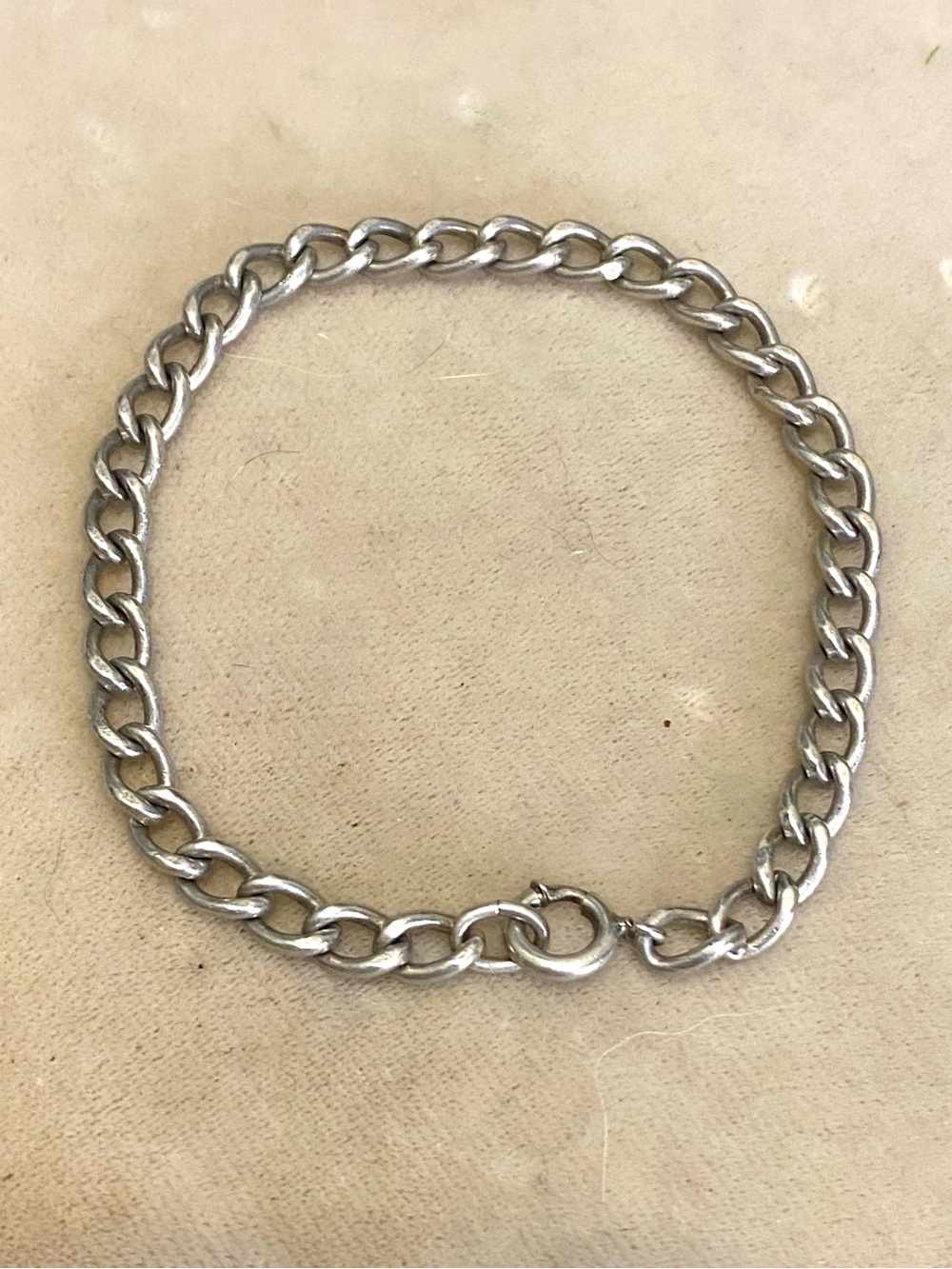 Vintage Sterling Silver Charm Bracelet 925